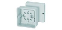 EnyCase DM Thermoplastic Cable Junction Boxes without terminal  plain wall Size:88 x 88 x 53 mm