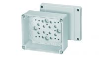 EnyCase DM Thermoplastic Cable Junction Boxes without terminal  plain wall Size:139 x 119 x 70 mm