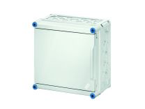 Enymod Polycarbonate Mi Boxes with Hinged Doors -  300 x 300 x 182 - Mi 0221